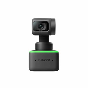 Insta360 Link Webカメラ 4K ウェブカメラ 1/2インチセンサー AI追跡 3軸ジンバル ジェスチャー制御 HDR 位相差オートフォーカス 自動露