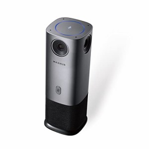 webカメラ 会議 360度 パノラマ MAXHUB UCM40 ウェブカメラ 自動追跡 オートフレーミング 4K マイク スピーカー