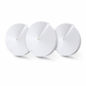 TP-Link WiFi 無線LANルーター ウイルス対策 セキュリティ 3ユニットセット デュアルバンド AC1300 11ac デュアルバンド メッシュWi-Fiシ