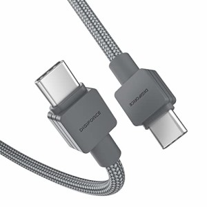 DIGIFORCE USB-C to usb-c ケーブル Type C オス PD対応ケーブル 100W 3重編込の高耐久ナイロン素材高速充電 データ転送 for MacBook／iP