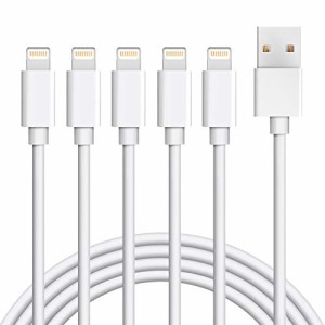 1.8M×5本iPhone 充電ケーブル ライトニングケーブル アイフォン USB 充電コード Lightning ケーブル 急速充電 USB同期 高速データ転送 