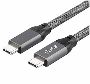 Type C to Type C USB 3.2 ケーブル 1.5M 20Gbps転送 100w急速充電 4K@60Hz映像出力 PD3.0/QC3.0対応 Type C ケーブル MacBook/MacBook P