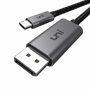 uni USB C Displayport 変換ケーブル[4K/60Hz Thunderbolt 3]MacBook Air/Pro 2018, iPad Pro 2018他 1.8m