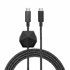 Native Union Type-C Desk Cable - USB-C to USB-C 8ft 滑り止めアンカーノット付き 充電ケーブル MacBook/Pro 2017-2020, iPad mini 202