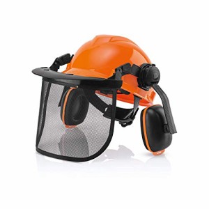 林業用ヘルメット フォレスト 安全 ヘルメット ファンクショナル ヘッドプロテクトコンボセット 草刈り 安全 対策 フェイスガード バイザ