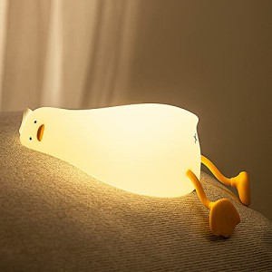 LUNPEAR ナイトライト かわいい 充電式 タイマー付き ベッドサイドランプ デスクライト 調光機能 1200mAh 授乳ライト インテリア 誕生日 