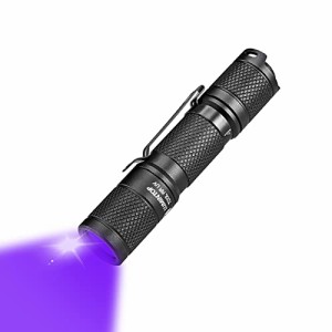 ブラックライト LUMINTOP TOOL AA UV 365nm波長 出力3Ｗ 知名luminus社のLED使用 uv懐中電灯 UVライト 紫外線ライト レジン用硬化 目には