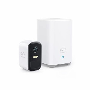 Anker Eufy Security eufyCam 2C 1-Cam Kit（屋外カメラ）【セキュリティカメラ/防犯カメラ屋外/ネットワークカメラ/バッテリー搭載 180