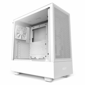 NZXT H5 Flow ミドルタワー PCケース White CC-H51FW-01 CS8550