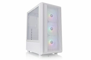 Thermaltake PCケース S200 TG Snow Edition CA-1X2-00M6WN-00 CS8592