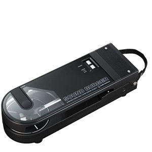 オーディオテクニカ ワイヤレス レコードプレーヤー AT-SB727 サウンドバーガー ポータブル 小型 軽量 USB充電 Bluetooth ベルトドライブ