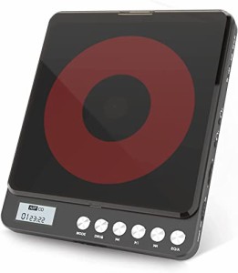 ALTENG アップグレード版 CDプレーヤー ポータブル スピーカー内蔵式 音飛び防止機能 2000mAh大容量バッテリー LCDディスプレイ ASP/防振