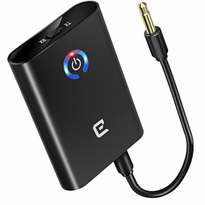 Eletoker Bluetooth 5.2 トランスミッター レシーバ ー aptX-Adaptive aptx-LL aptX HD 対応 小型 低遅延 受信機 送信機 一台二役 2台同