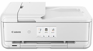 Canon カラー プリンター A3 インクジェット複合機 TR9530 ホワイト (白)