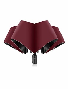 XIXVON Umbrella SE | UPF 50+ 99％UV保護、軽量、自動、防風、トラベルポータブル| コンパクトな折りたたみ傘