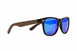 [FEISEDY] 木製 サングラス メンズ 偏光 サングラス UV400保護 紫外線 サングラス 手作り ドライブ/野球/自転車/釣り／ランニング／ゴル