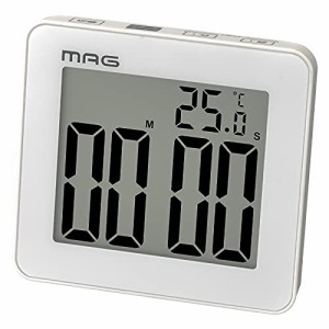 MAG(マグ) デジタルタイマー 防滴 アクアミニット 時計 リピート機能付き TM-603WH-Z
