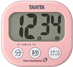 タニタ キッチンタイマー 洗える でか見えタイマー ピンク TD426PK