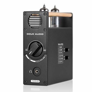 Nobsound Douk Audio T3 PLUS 真空管 6A2 プリアンプ MM/MC フォノ PHONO ステージデスクトップ レコードプレーヤー用 ヘッドフォンアン