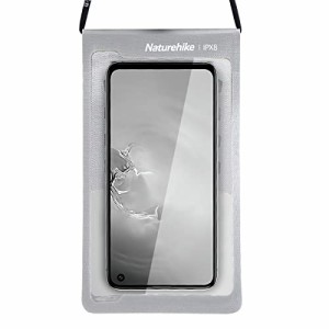 Naturehike アウトドアキャンプ用防水ケース TPU材質スマホ用 最大7インチ対応 Iphone用 シリーズ Android携帯 に対応 IPX8 お風呂用 水