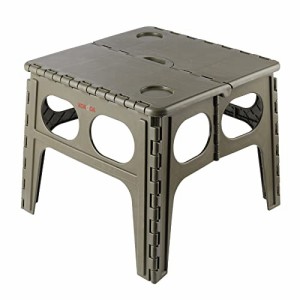KOADOA ローテープル 折りたたみ テーブル コンパクト軽量 屋内 屋外 フォールディングテーブル アウトドア テーブル 幅48cm 高さ37cm 収