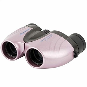 MIZAR-TEC 双眼鏡 ポロプリズム式 8倍21ミリ口径 アリエス コンパクトタイプ ポーチ付き ピンク CB-202PK
