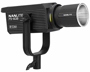 NANLITE FS-60B 撮影用ライト スタジオライト 色温度2700-6500K CRI96 TLCI97 バイカラー LEDライト 小型軽量 定常光ライト 高輝度 12種