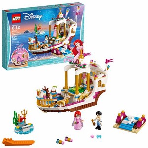 LEGO ディズニー プリンセス アリエルのロイヤルセレブレーションボート 41153 子供用おもちゃ組み立てセット (380ピース) (メーカー生産
