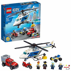 レゴ(LEGO) シティ ポリス ヘリコプターの追跡 60243 おもちゃ ブロック プレゼント 警察 けいさつ ヘリコプター 男の子 女の子 5歳以上