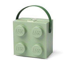 LEGO ランチハンドル ポータブル収納ボックス 砂グリーン ワンサイズ