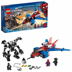 レゴ(LEGO) スーパー・ヒーローズ スパイダージェットとヴェノム・メカスーツの対決 76150