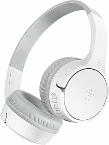 Belkin 子ども用 ワイヤレスヘッドフォン ヘッドセット 通話マイク搭載 音量制限機能 ボイスチャット フォートナイト スプラトゥーン 最