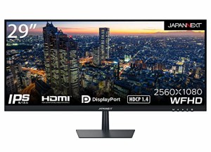 JAPANNEXT 29インチ ワイドFHD(2560 x 1080) 液晶モニター JN-i2975WFHD HDMI DP sRGB100%