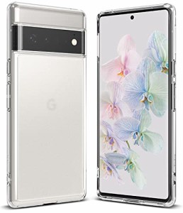 【Ringke】Google Pixel 6 Pro ケース ストラップホール付き [米軍MIL規格取得] スマホケース 滑り止め 落下防止 カバー Qi 充電 Fusion 