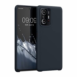 kwmobile 対応: Xiaomi 11T / 11T Pro ケース - TPU リキッド シリコン スマホケース カバー - 耐衝撃 傷防止 サラサラ Case