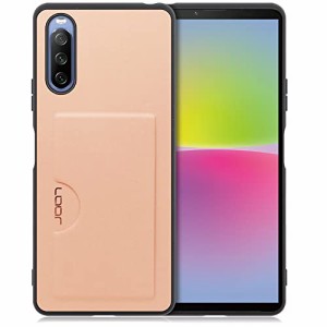 LOOF Skin Slim-Slot Xperia 10 IV ケース カバー カードポケット カード収納 カード 背面 スマホケース スマホカバー 背面カード収納 [