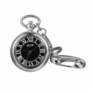 Lancardo 懐中時計 ネックレス腕時計 ポケットウォッチ メンズ＆レディース アナログ表示 クオーツ 非防水 レトロ アンティーク ローマ数