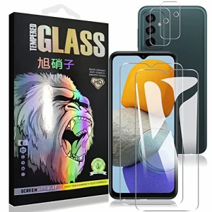 Galaxy M23 5G フィルム 【2+2 枚セット-AGC旭硝子- 高 品質 】 galaxy m23 5g ガラスフイルム 【2枚】+ レンズフィルム 【2枚】 ギャラ