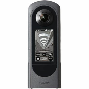 RICOH THETA X メタリックグレー 360度カメラ 【THETAシリーズのアドバンスドモデル】2.25型 大型液晶タッチパネル 最大約60MP(11K)静止