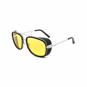 [Lee Cooper] UV保護の男性向けの象徴的なサングラス、金属フレーム
