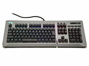 Thermaltake TT PREMIUM GAMING LEVEL 20 RGB TITANIUM CherryMX Blue 日本語キーボード KB-LVT-BLSRJP-01 KB473