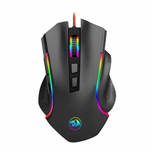 Redragon M602 NEMEANLION 3000 DPI USB Gaming Mouse for PC, 7 Buttons, 7 Color LED Backlighting