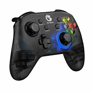 GameSir T4 pro ゲームパッド ワイヤレス Bluetooth 無線 接続 遅延なし Android/iOS/PC コントローラー HD振動 TURBO連射機能付き 6軸ジ