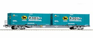 TOMIX HOゲージ コキ106 (グレー・ヤマト運輸コンテナ付) HO-731 鉄道模型 貨車