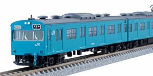 TOMIX Nゲージ JR 103系 JR西日本仕様・黒サッシ・スカイブルー 基本セット 98495 鉄道模型 電車