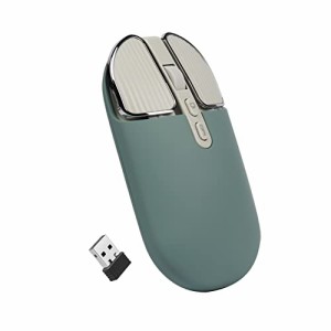 2.4Ghzワイヤレスマウス 薄型 軽量 充電式 省エネ 静音ボタン 無線 軽量 USB光学式 小型 PC/ノートパソコン/コンピューター/Windows/Macb