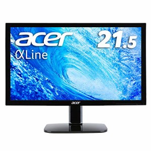 Acer モニター AlphaLine KA220HQbid 21.5インチ TN 非光沢 フルHD HDMI DVI D-Sub ブルーライト軽減 VESAマウント対応