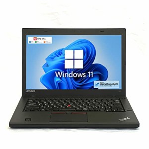 Thinkpad L450 中古 ノートパソコン 【 Windows 11 】【 Office 搭載 】14インチ/ 第5世代 Celeron/メモリ 4GB / 500GB /無線LAN