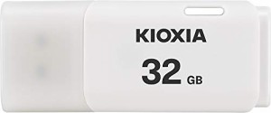 32GB USBメモリ USB2.0 KIOXIA キオクシア TransMemory U202 キャップ式 ホワイト 海外リテール LU202W032GG4