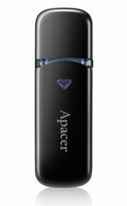 Apacer アペイサー USBメモリ 64GB USB3.2 Gen1 AH355 ブラック AP64GAH355B-1